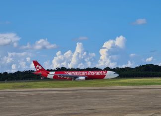 Sky Cana recibe Airbus A330-300 en Puerto Plata