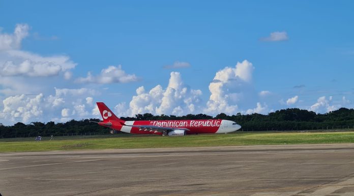 Sky Cana recibe Airbus A330-300 en Puerto Plata