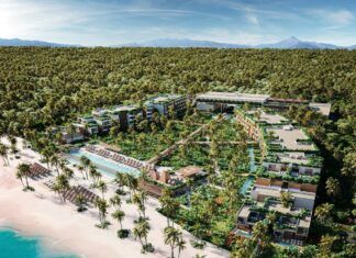 Abinader encabeza primer palazo del hotel de los Rainieri y los Amengual