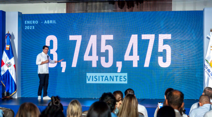 RD, imparable: 3.7 millones de turistas por aire y mar hasta abril