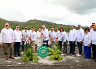 Abinader da inicio a construcción del puerto turístico Samaná Port