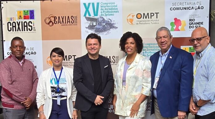 Adompretur representó a RD en el 15° Congreso Internacional de Periodistas y Profesionales del Turismo en Caxias do Sul, Brasil